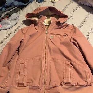 Women’s Pink Carhartt Jacket Size L